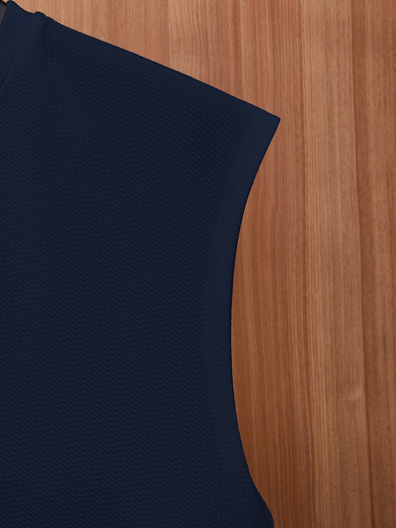 Men's Relaxed round neck tank top | Navy blue | summer essential|