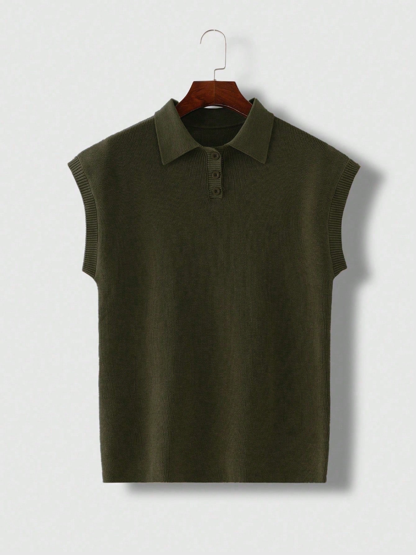 Men's Relaxed Dark Green tank top | summer essential|