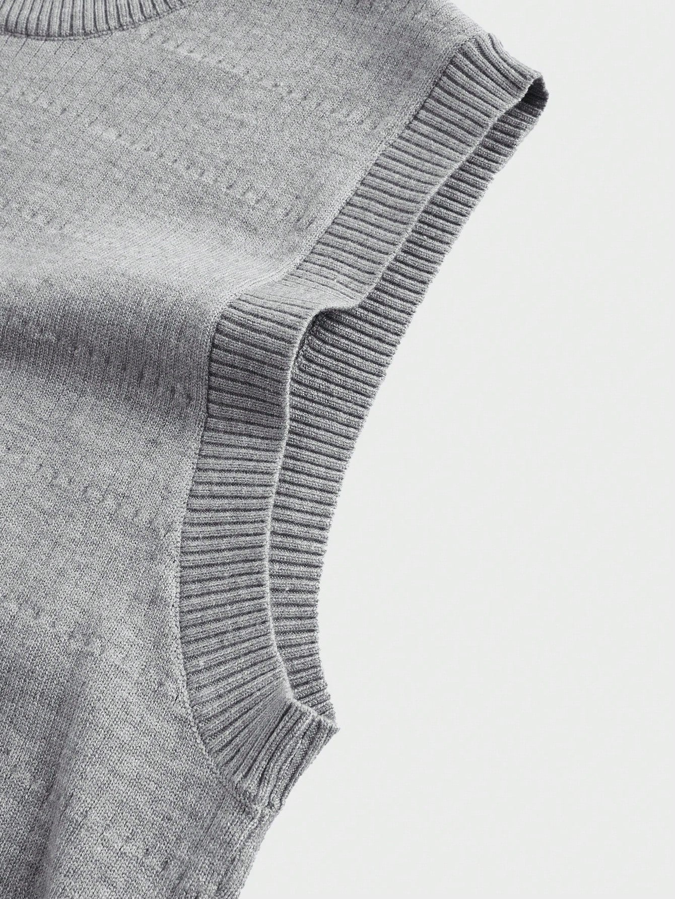 Versatile patterned men's tank top| Grey |