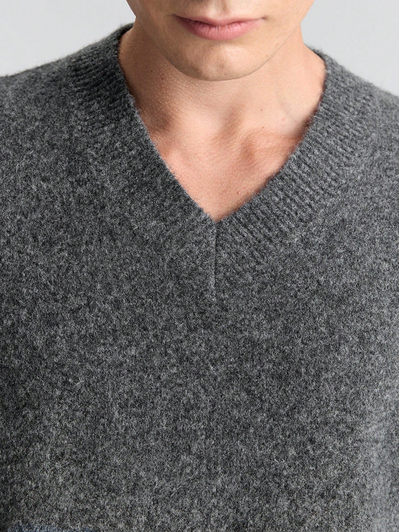 Charcoal V-Neck men's tank top | summer essential|