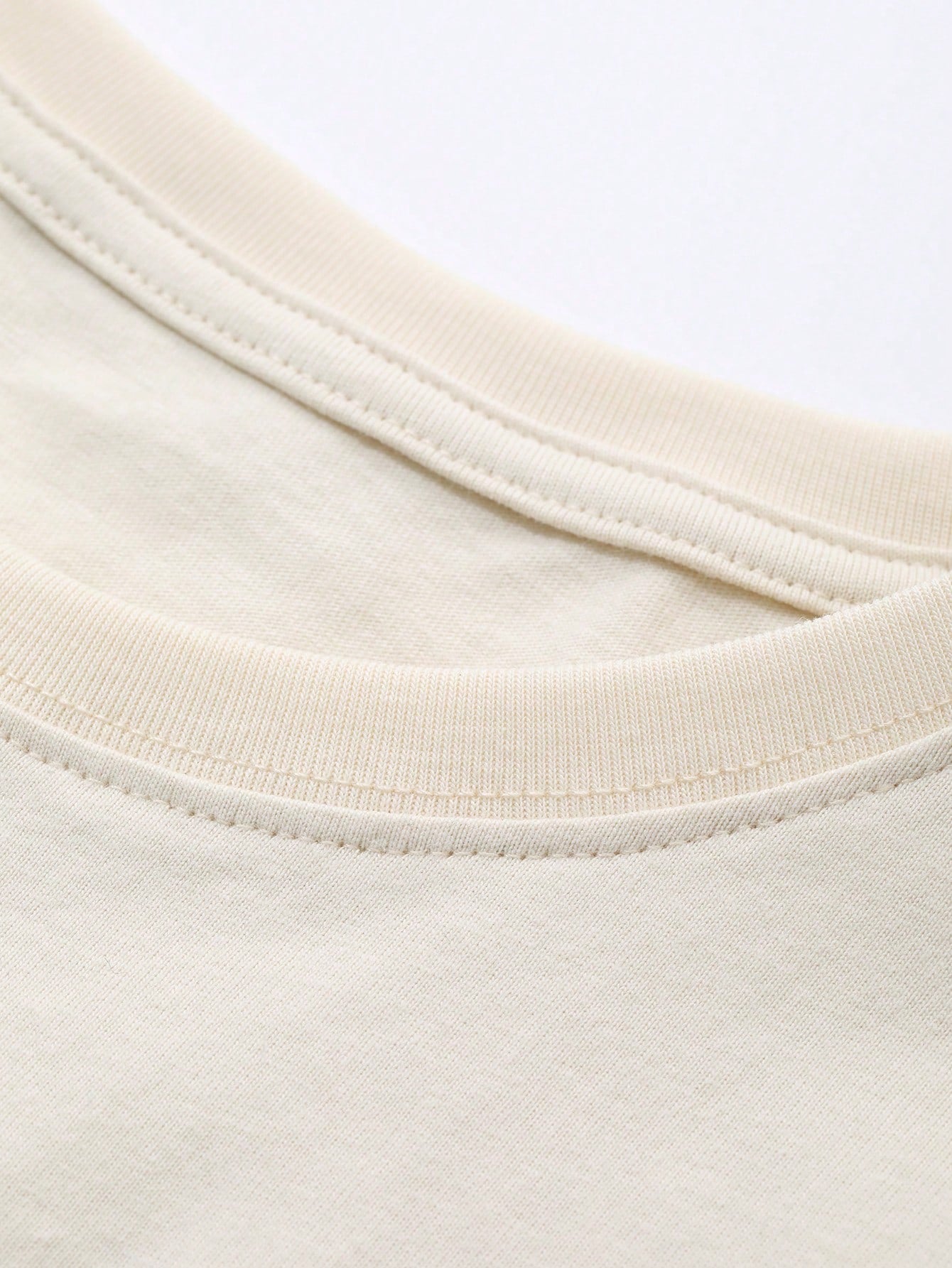 Men's White round neck relaxed tank top |summer essential|