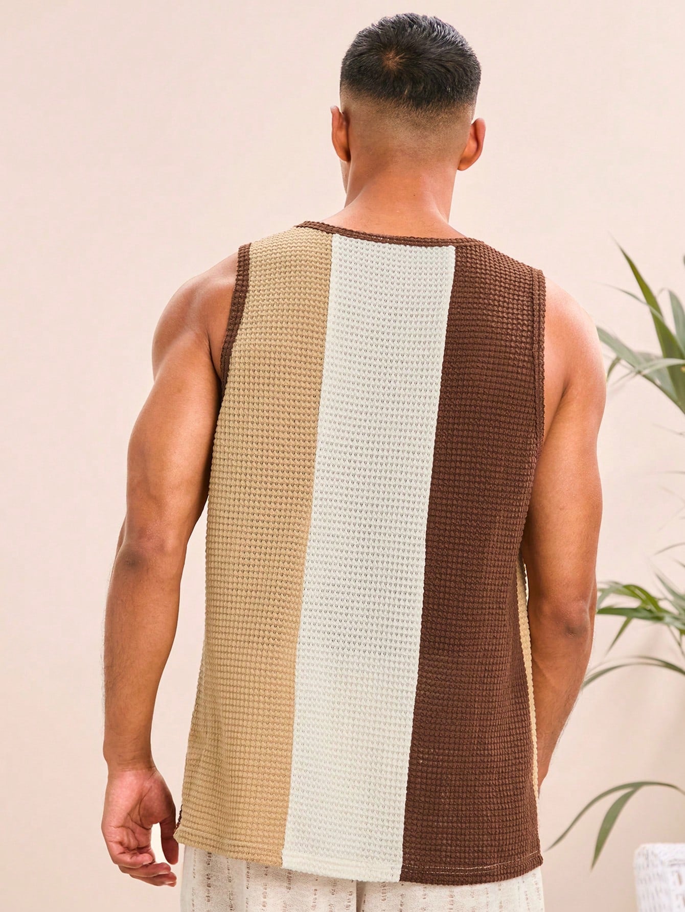 Vibrant summer essential men's tank top
