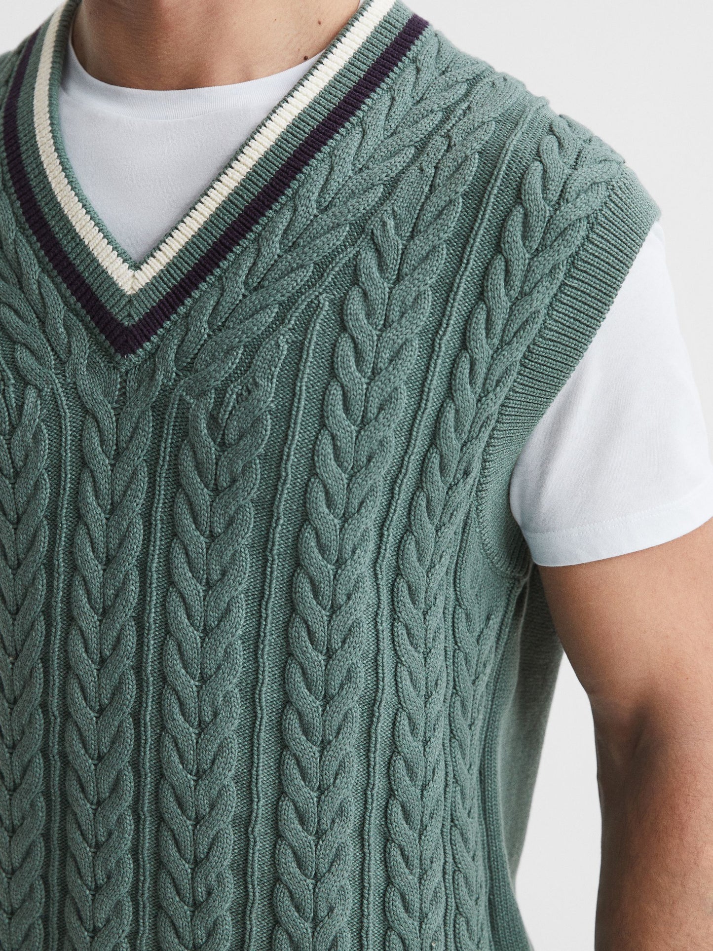 V Neck green armor summer Vest