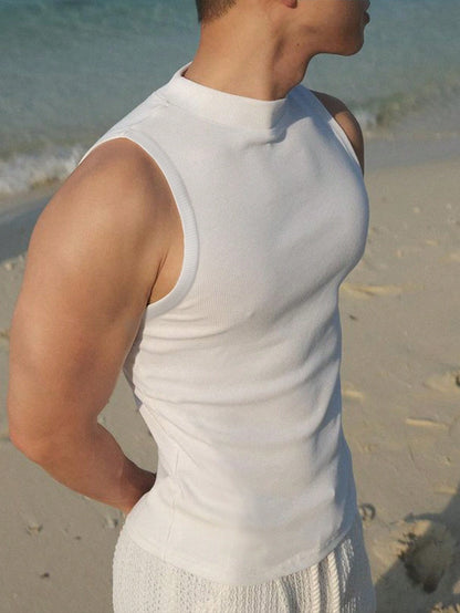 Stylish Men's tank top | WHITE|