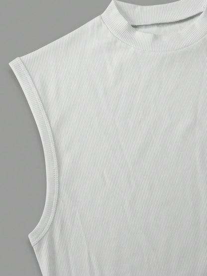 Stylish Men's tank top | WHITE|