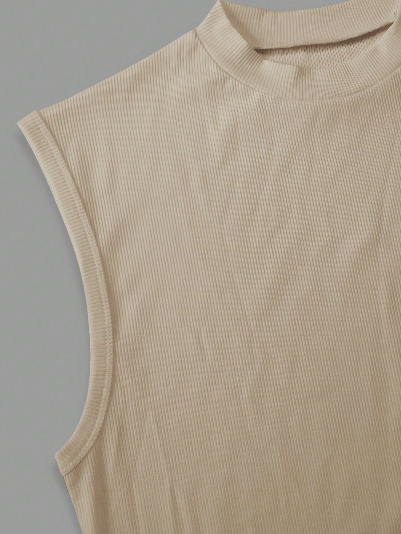 Stylish Men's tank top | KHAKI |