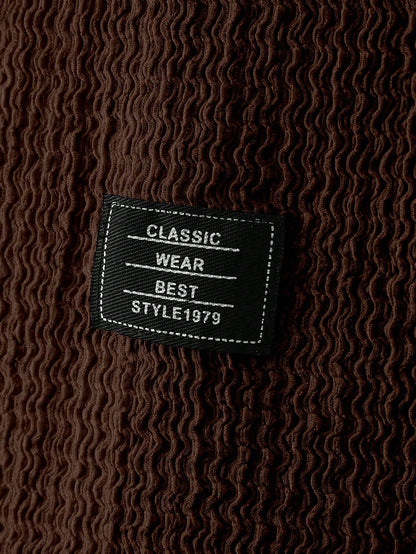 Comfortable Men's Dark brown tank top |summer essential|