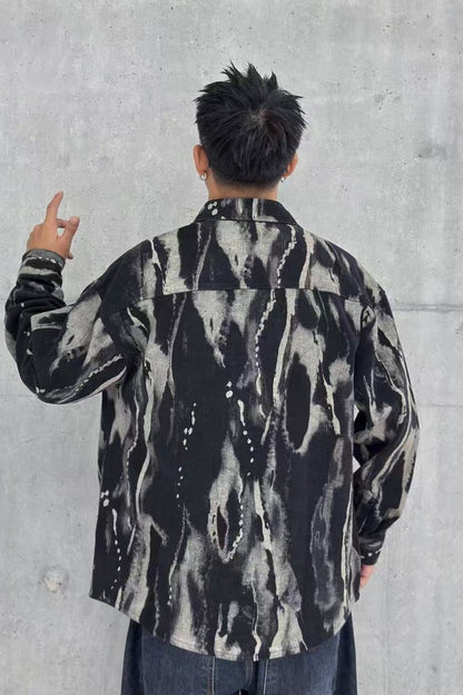 Black Zebra Shacket - Black